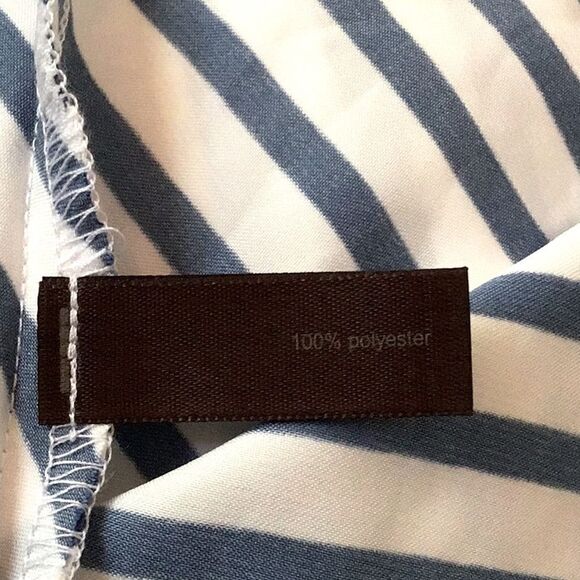 The Limited Blue Nautical Stripe Sleeveless Blouse- NEW - Picture 13 of 13